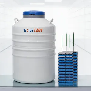 TcCryo Laboratory Dewar Flask 120L Liters Cell Freezing Container Price thumbnail-1
