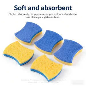 Soft Touch Cellulose Dish Sponge Factory Kitchen Clean Sponge Pad thumbnail-4