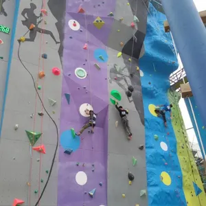Customized Design, Production, and Installation of Real - Stone Indoor and Outdoor Climbing Walls in Xiamen, Fujian. a Street of Customized Climbing Walls in Hangzhou, Zhejiang thumbnail-1