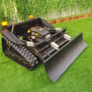 Gasoline Engine Electric Battery Cutting Width 800mm Remotely Controlled Weed Cutter thumbnail-2