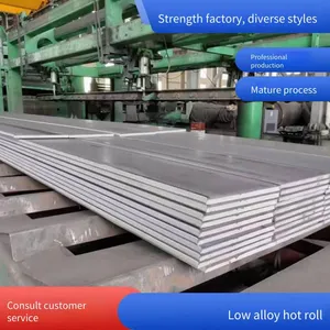 Wholesale Hot-rolled Steel Plates, Flattened Plates, Low-alloy Steel Structures Q235b, Q355b Hot Coils With a Thickness of 16 - 25mm and a Maximum Width of 2.2 Meters, Cut to Length and Slitted thumbnail-1