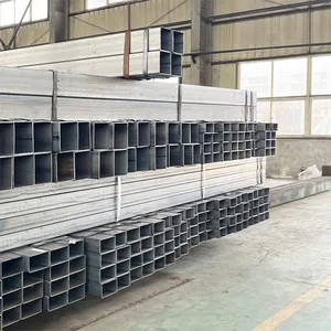 Anti Rust Cold Rolled Hot Dip Galvanized Square Hollow Section Zinc Coated Galvanized Square Tube For Outdoor Engineering Projects thumbnail-5