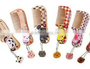 Whosale Children Hair Brush Set , Mini Pocket Comb ,Wooden Comb For Kid thumbnail-3