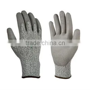 Anti Cut Work Gloves With PU Coated thumbnail-1
