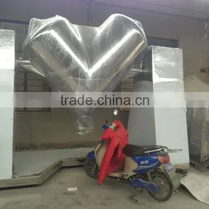 Factory Direct Sale V Shape Stainless Steel Dry Powder Mixer thumbnail-4