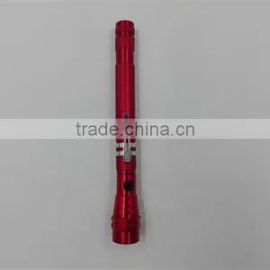 Telescopic Aluminum 3led Flashlight Magnet Tool Pick Up Telescopic Flashlight thumbnail-2
