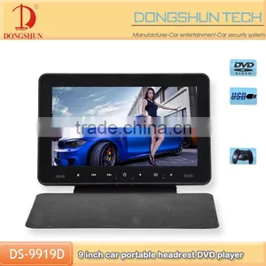 9 Inch Headrest Mount Portable Factory Price Car Dvd Player With AV Input thumbnail-1