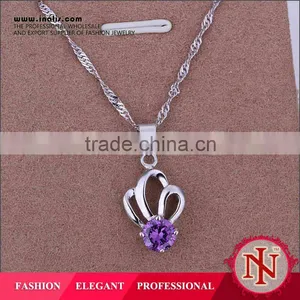 Handmade Elegant Silver Charm Jewelry Thailand LKNS925P020 thumbnail-1