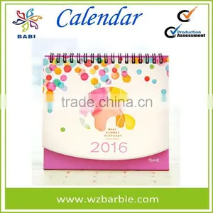 Unique Cute Elephant Spiral Desk Calendar thumbnail-4