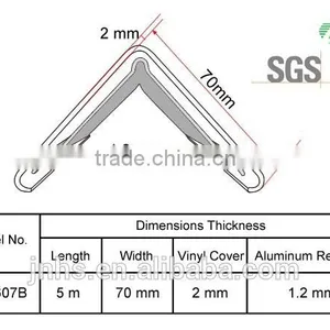 Sharp Pvc Corner Bumper Guards thumbnail-3