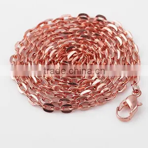 New Products Gun Color Necklace Alloy Necklace 60cm for Making Floating Locket thumbnail-5