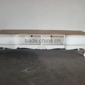 Antique Furniture Long Narrow Wooden Console Table Quality Choice thumbnail-1