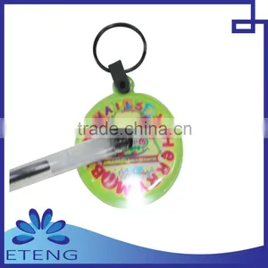 Promotional Souvenir Led Flashlights Keychain/pvc Led Keychain thumbnail-5