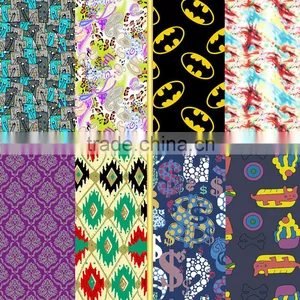 Fashion Printed Design Nylon Lycra Fabric/4 Way Stretch Nylon Spandex Printing Underwear Fabric thumbnail-1