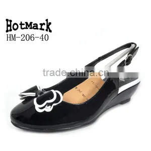Hot Sale Latest Design Women Shoe Sexy Wedge Heels Shoe for Women Fashion Styles New Arrival Low Heel Shoe thumbnail-2