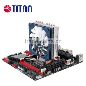 Universal Copper Heat Pipe Heat Sink 160W PWM 12V dc Fan Cpu Cooler thumbnail-6