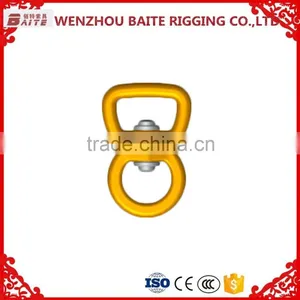 Yellow Swivel Aluminum Hook Swivel Double Eye thumbnail-1