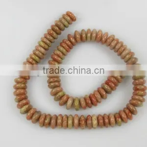 Natural New Unakite Stone Natural Stone for Pretty Jewelry Making thumbnail-1