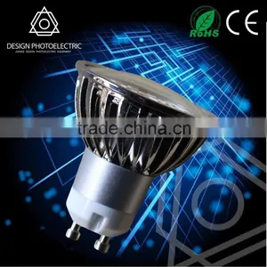 China Supplier 160Degree RoHS CE GU10 Aluminum Cover Spot LED 6W Indoor thumbnail-1
