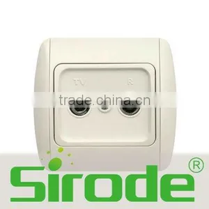 9201-61 Euro Type Wall TV and Radio Socket thumbnail-1