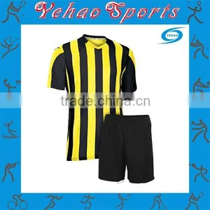 Europe Youth Good Quality Cheap Soccer Jersey Uniforms thumbnail-1