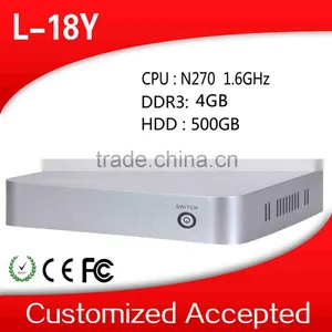 Wholesale Mini PC Computer Industrial PC Single Board Computer L18Y N270 Support Win7/XP/Win 8 thumbnail-1