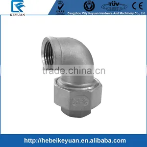 High Quality 1" Elbow Union F/F Flat Face Used for Filter Equipment thumbnail-1