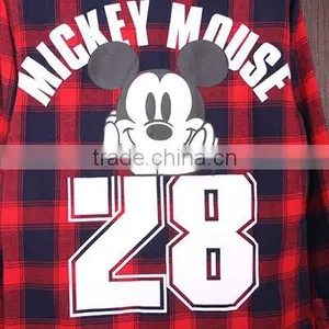 OEM 2015 New Product From China Factory,high Quality Women Fashion Plaid Shirt thumbnail-4