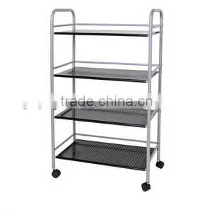 Hot Selling 4 Tier Removable Metal Storage Cart thumbnail-2
