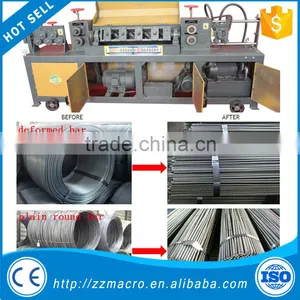 Easy Operation Wire Rod Bar Straightening and Cutting Machine thumbnail-1