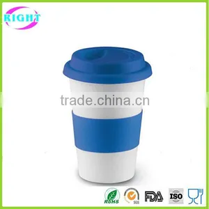 Eco-friendly Food Grade Silicon Coffee Cups With Lid thumbnail-4
