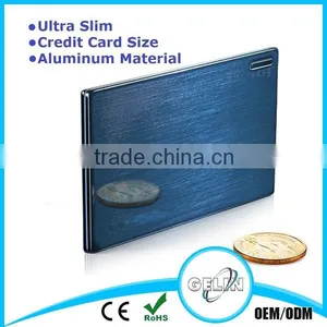 Business High Quality Metal Credit Card Power Bank 2600mah 4000mah Quality Choice thumbnail-1