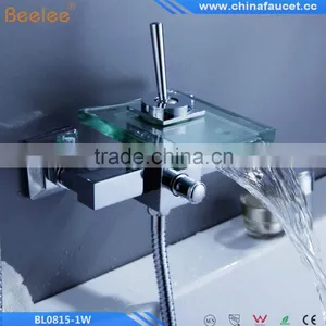 Beelee BL0815-1W Shower Faucet / Bathtub Faucet - Contemporary - Waterfall - Brass (Chrome) thumbnail-5