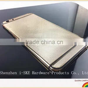 Rose Gold Stripe Back Housing for IPhone 6 Plus , Luxury Gold Housing for IPhone 6plus thumbnail-2