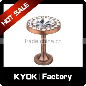 KYOK Antique Brass Magnetic Curtain Hook, Crystal Curtain Hook thumbnail-5