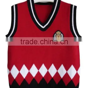 Boy's School Uniform Sweater V Neck thumbnail-3