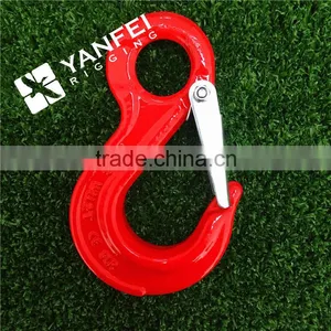 G80 Eye Sling Hooks With Safety Latch thumbnail-2