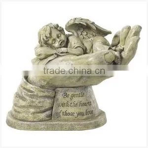 Polyresin Cherished Cherub Statue thumbnail-1