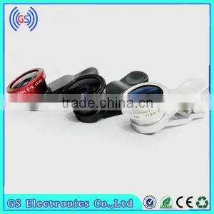 Factory Price Universal Clip 3 In 1 Lens Mobile Phone Camera Lens For Galaxy Note 3 thumbnail-6