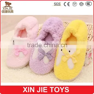 Supply Ladies Indoor Plush Slippers 2015 New Design Plush Kids Slippers Cheap Indoor Plush Slippers thumbnail-1