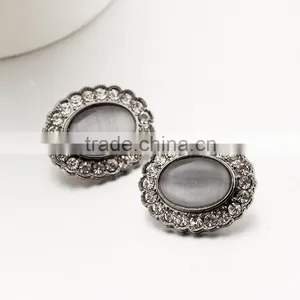 Garment Accessories Fashion Rhinestone Buttons,Wedding Dress Decoration Crystal Button thumbnail-1