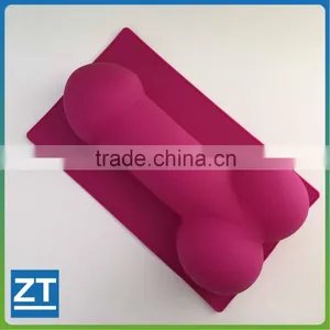 Funny Penis Shaped Cake Silicone Mold, Hen Party Quality Choice thumbnail-1