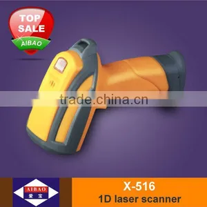 1D Laser Barcode Reader in Higher Scanning Speed, X-516, Aibao Brand thumbnail-1