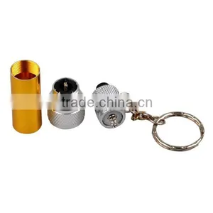 Promotional Gift Blacklight 365nm Custom 5 LED Best Keychain Flashlight thumbnail-5