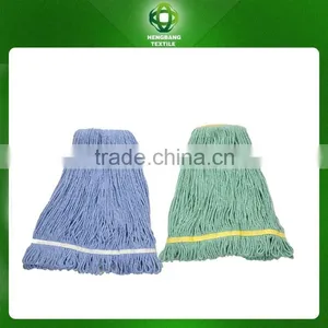 New Household Mop Refill Raw White Super Washable Easy Cotton Floor Mop With Plastic Socket thumbnail-2