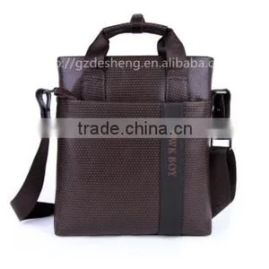 Faux Leather Messenger Bag for Men thumbnail-1