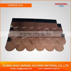 Wanael Material Roofing Copper Asphalt Shingles Fish Scale thumbnail-2