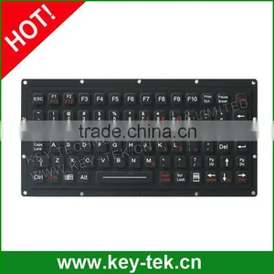 Custom IP65 Dynamic Sealed & Ruggedized Industrial Silicone Rubber Hygienic Keyboard thumbnail-1