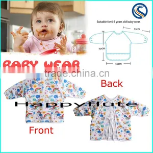 Newest Baby Bib Waterproof Bib Cover Reusable and Washable Manufacturer thumbnail-1
