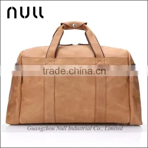 Large Capacity Men Vintage Genuine Leather Travel Bag thumbnail-4